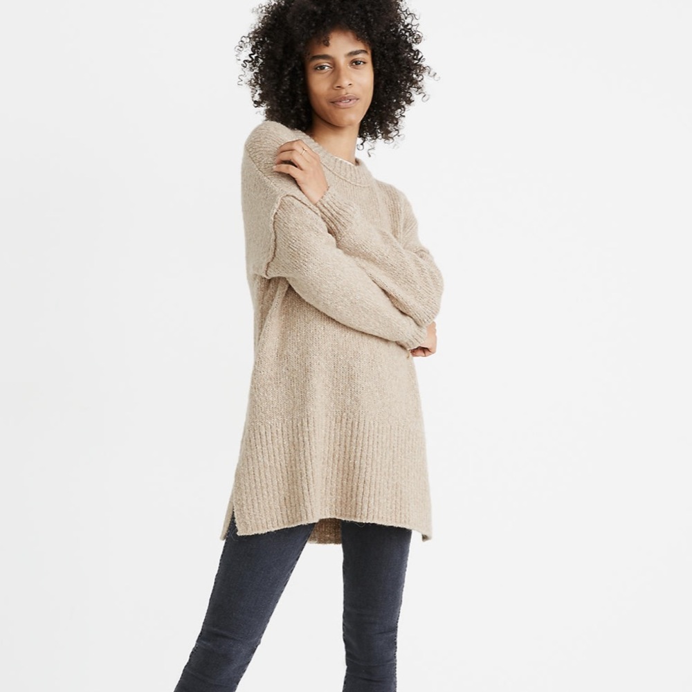 Madewell Baxter Sweater Tunic XS
